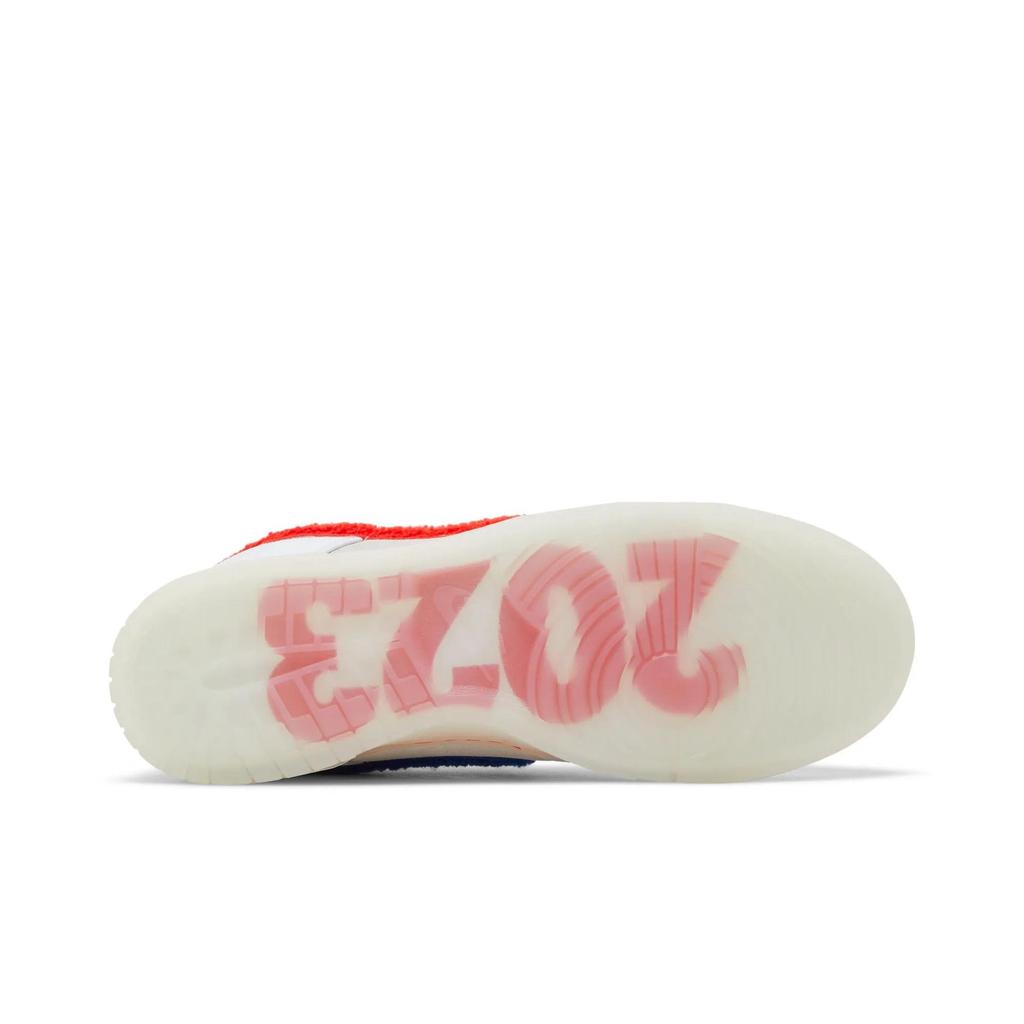 Nike Dunk Low 'Year of the Rabbit - White Rabbit Candy' (Unisex) White / Crimson / Varsity Royal / Sail Skate Shoes FD4203 161