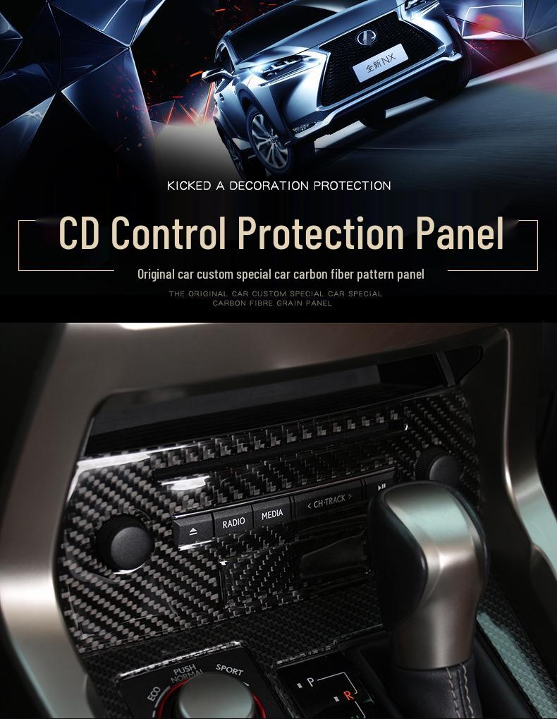 Lexus NX200/NX300/NX300h Carbon Fiber Interior Console Air Vent Panel