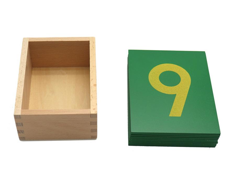 Montessori Math Board: Early Education Center for Number Learning & Recognition
