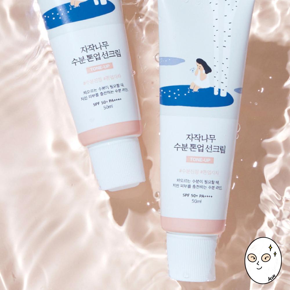 Round Lab Birch Juice Moisturizing Tone-Up Sunscreen 50ml – SPF50+ PA++++