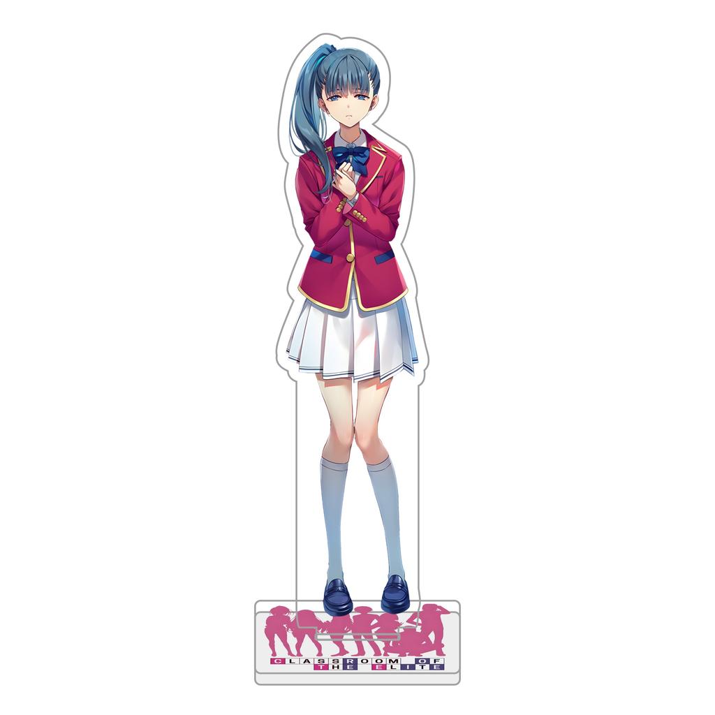 Klassenzimmer Des Animes 15cm Acryl-Ständer - Horikita Suzune & Karuizawa Kei || Heiße Anime Schreibtischdekoration Spielzeug
