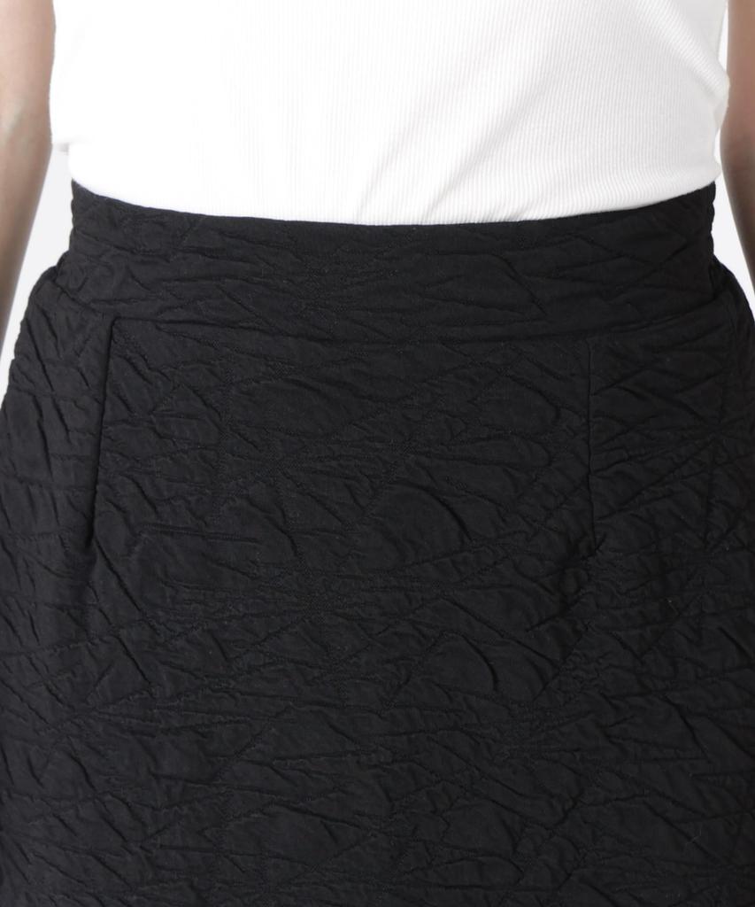 Nano Universe Fukure Jacquard Cut Narrow Skirt be paired with other F 037 Ivory Women's (Can items) 673-5130300