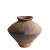 Wabi-Sabi Ceramic Vase: Retro, Handmade Pottery for Zen Flower Arrangements In Homes or Hotels.