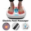 3W 220V Vibrator Relaxation Infrared Acupuncture Heat Therapy Relaxing Fatigue Kneading Massager Electric Foot Massager Machine