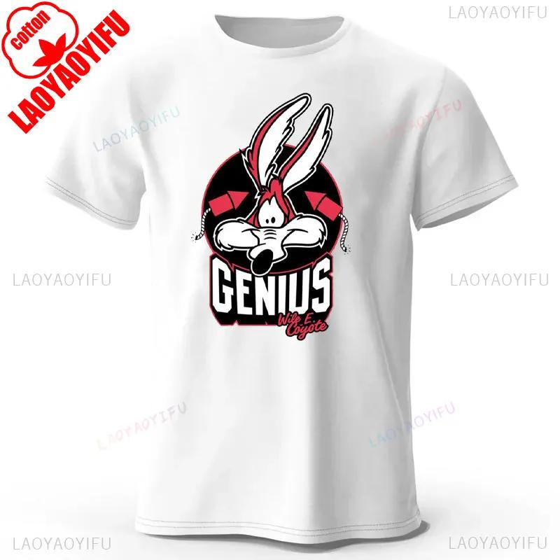 Grafická trička Wile E Coyote Pánská Dámská Y2K Manga Streetwear Topy Anime Oblečení Móda Harajuku Estetické Ležérní Tričko Camisetas