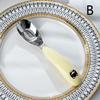 Ingot Head Soup Spoon Stainless Steel Tableware Teaspoons Home Children'S Tablespoons Ice Cream Shovel Kitchen Utensils