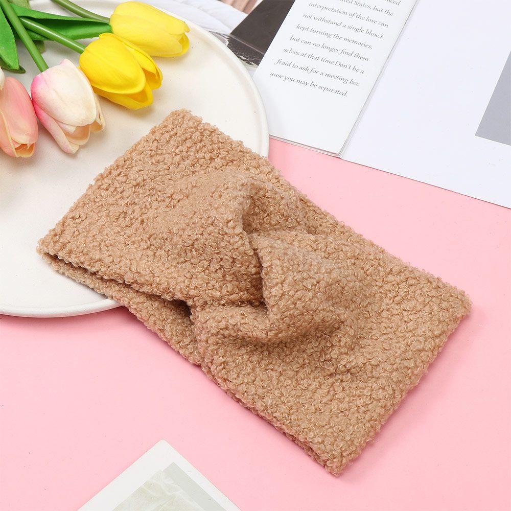 Winter Hair Accessories Warmer Turbans Twisted Knot Headband Cross Hairband Ladies Cashmere Turban