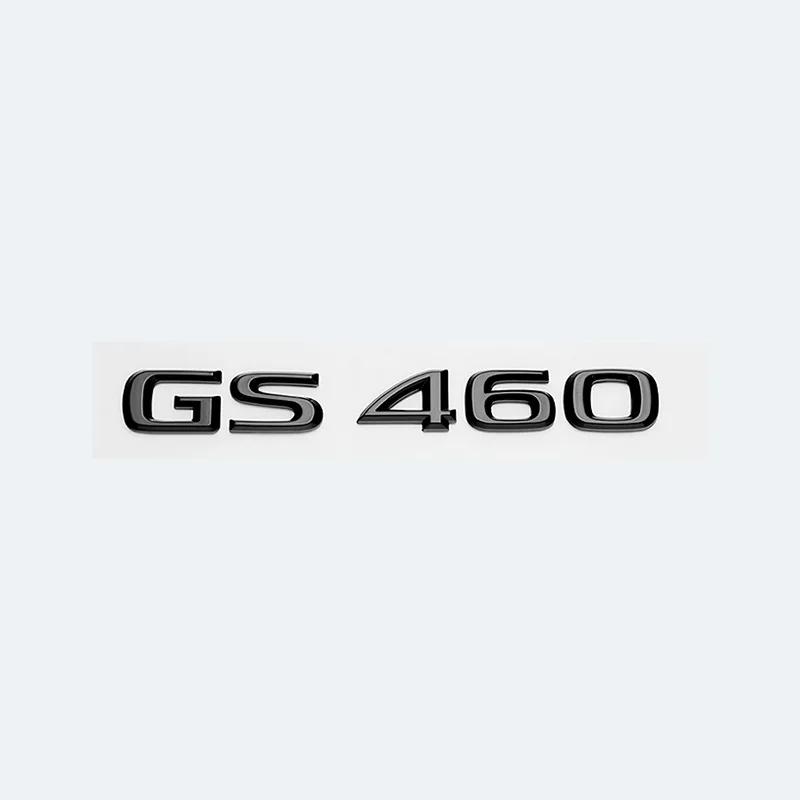 

Для Lexus GS200t GS250 GS300 GS350 GS430 GS460 GS450h HYBRID Задній багажник Логотип Глянцевий чорний ABS Емблема Модернізація Літера