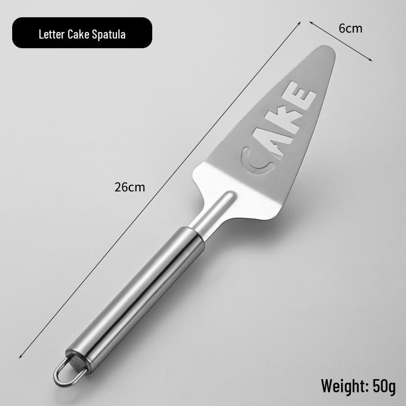 Stainless Steel Pizza Cutter & Cake Shovel Set: Single/Double Wheel Roller & Triangular Cake Knife for Baking