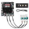 T100HS-W Power Amplifier Board Bluetooth5.2 TPA3221 Chip 2.0 Channel 100Wx2,Audio Power Amplifier with Front Panel