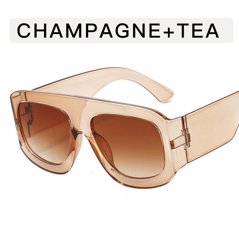 European American Style Sunglasses Women Square Shape UV Protection Men Sun Glasses High Quality Women Sunglass