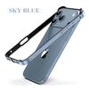 Custodia in lega di alluminio con dissipazione del calore per iPhone 17 Pro Max Air 16 15 14Plus 13 Robusta Sottile Antiurto Bumper Cover Protettiva
