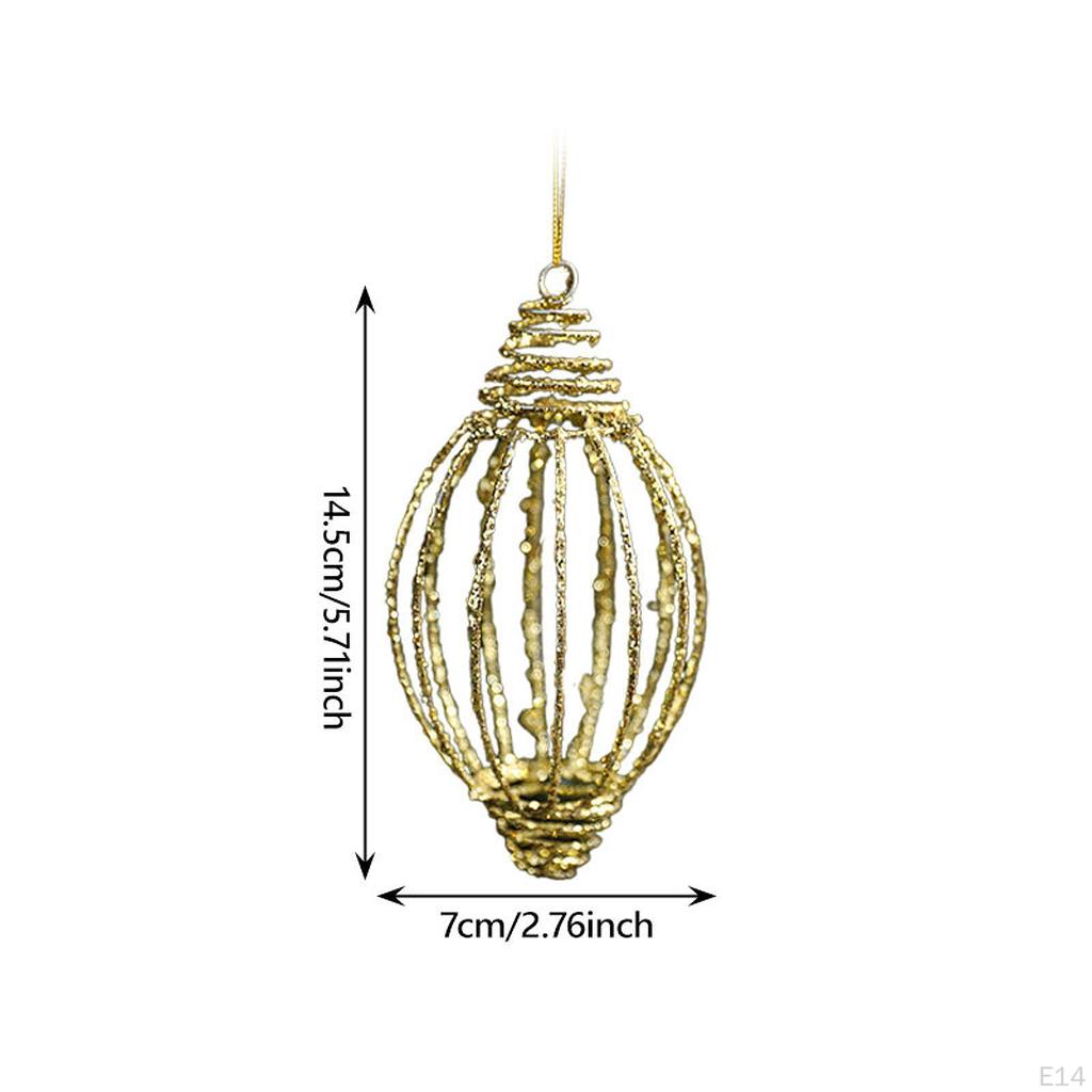 Julpynt Berlock Hänge Kreativ Julgransdekor Dekoration för Restaurang Fest