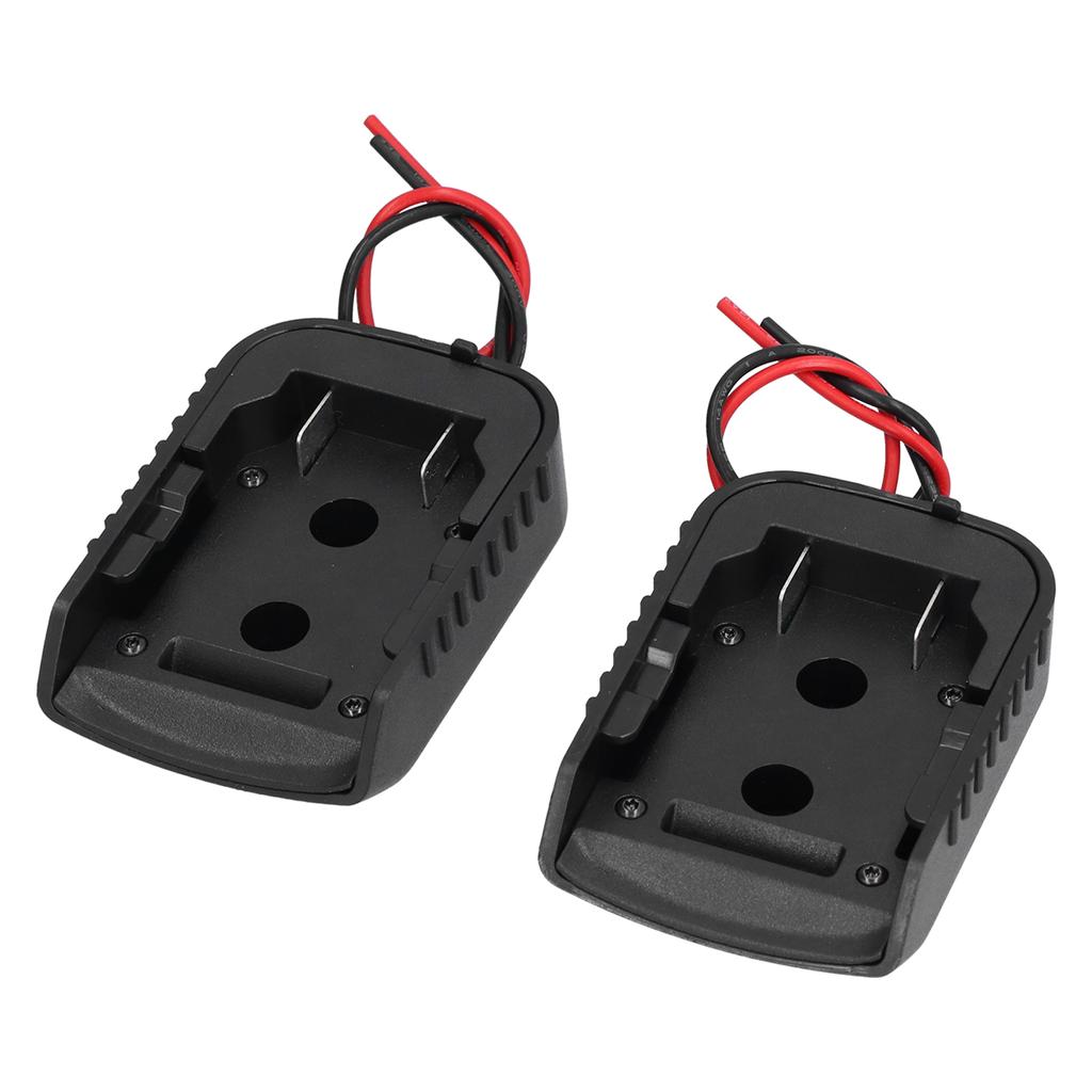 2Pcs Battery Adapter Dock Mount Connector with 14 Gauge Wire Power Tools Supplies 14.4‑60V