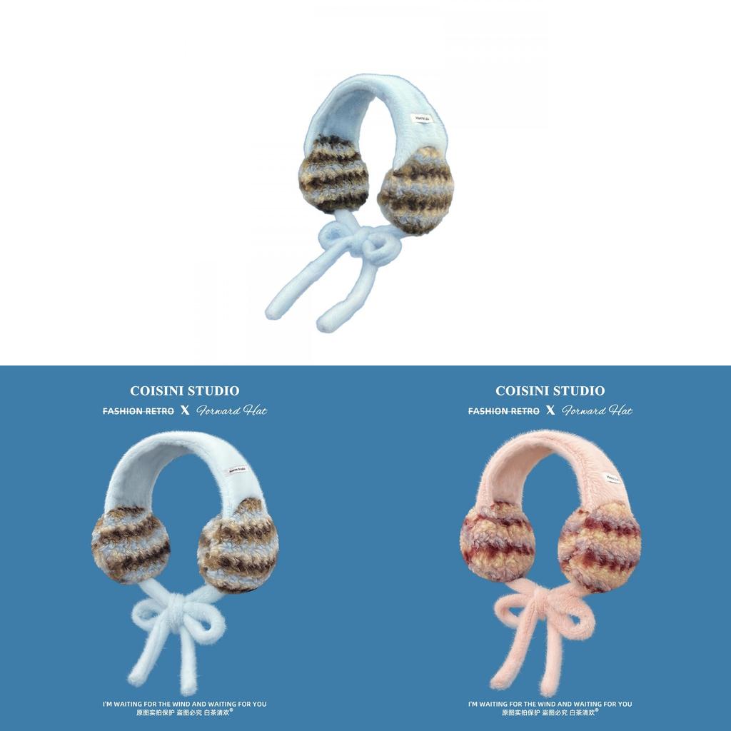 Style Plush Ear Muffs For Winter Warmth And Windproof Protection Womens Fashion Accessory