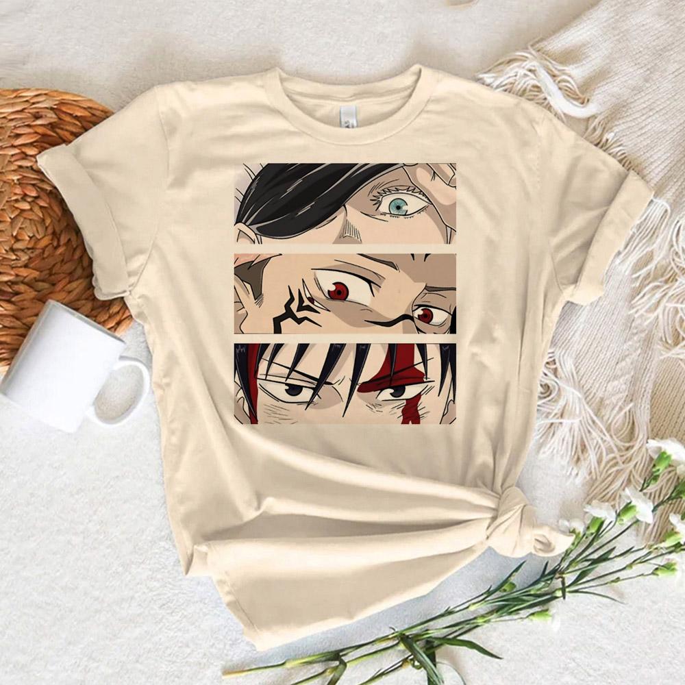 Jujutsu Kaisen T Shirt Anime Cosplay Tees Women Men Grunge Aesthetic Short Sleeve Streetwear Harajuku T-shirt