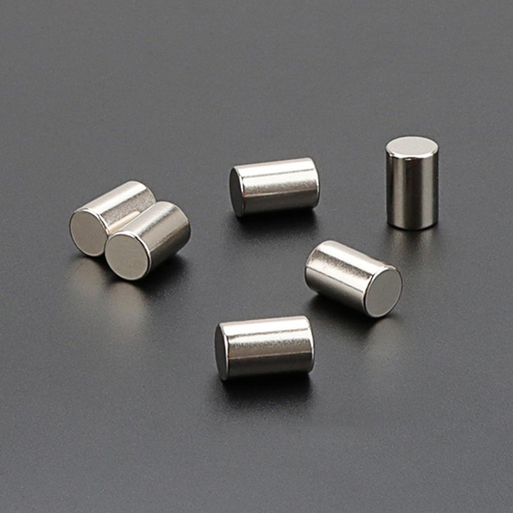 6 Pcs Guitar Humbuckers Pickup Poles Magnet Slug Rod Iron Guitar Pickup Poles for DIY Electric Guitar or Bass Pickups