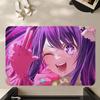 pretty girl anime O-Oshi No Ko Door Mat Nordic Style Bedroom Living Room Doormat Home Balcony Anti-Slip Alfombra