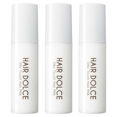 Hair Dolce Seidige Berührung Reparierender Blumiger Moschusduft von Milch, Leave-in Behandlung, Inhaltsstoffe in Salonqualität, (Satz 3)