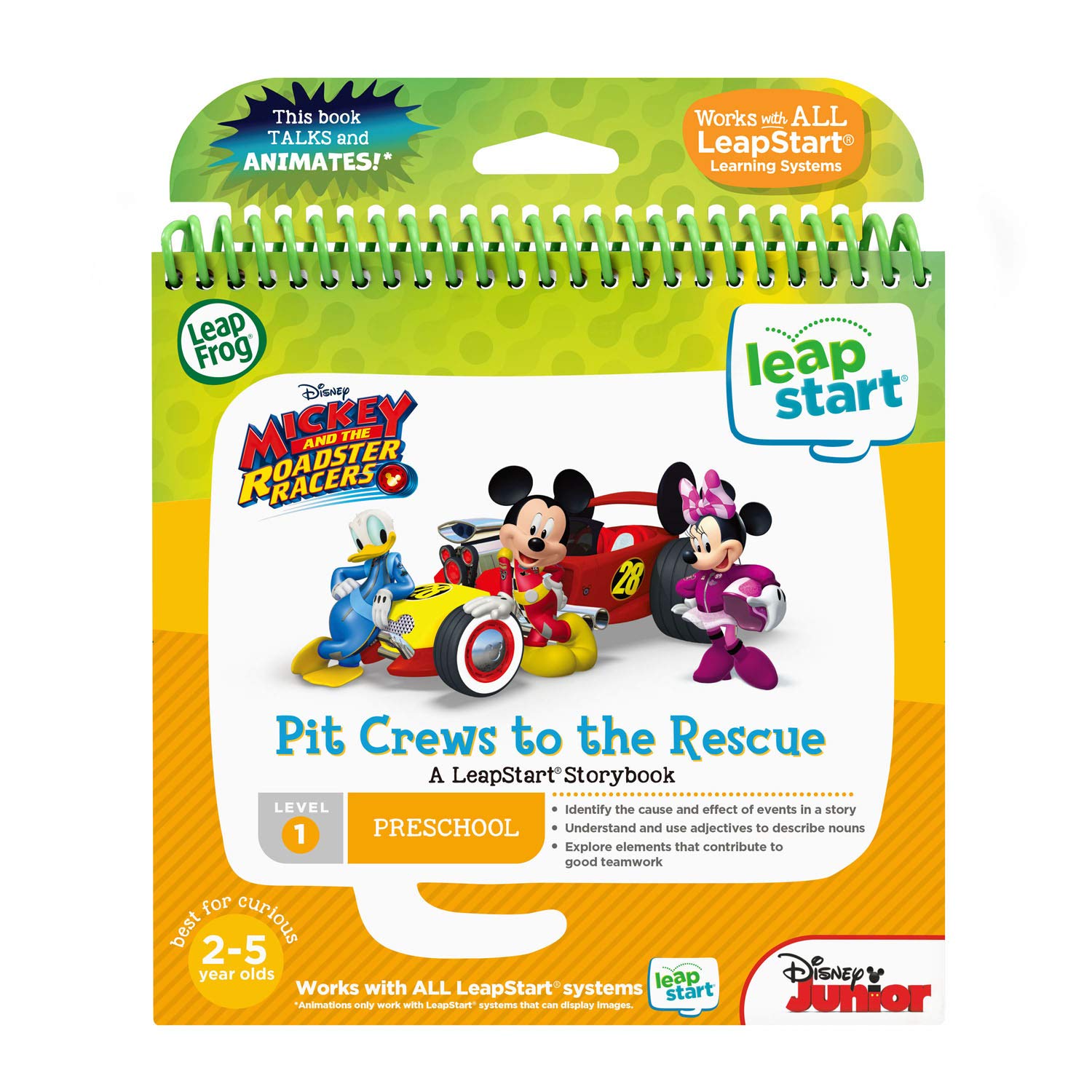 

Книга LeapFrog LeapStart 3D Микки и гонщики