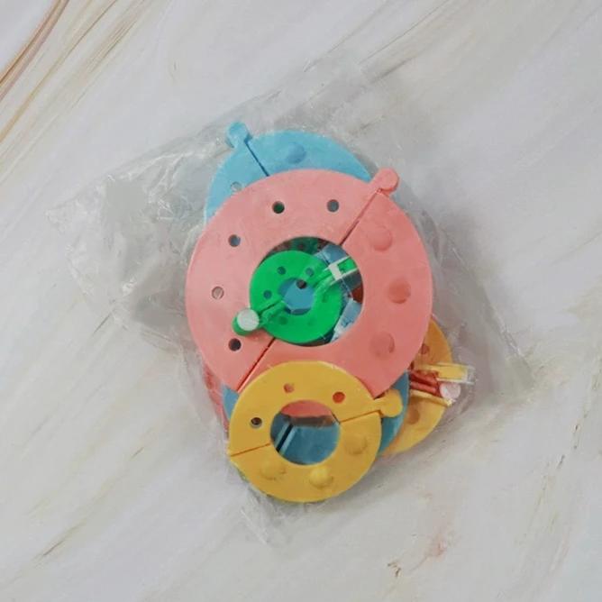 

8 ШТ. 4 Размера Пушистый Шар Ткацкий Станок Помпон Мейкер Набор для Вязания Детская Игрушка для Плетения Шерстяных Шаров DIY Инструменты для Шерстяных Шаров