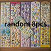 11Styles //Anime Cute Stickers Cute Kawaii 3D Pikachu Decals Cartoon Bubble Paste Thicken The Reward Sticker Gifts Kids Toys