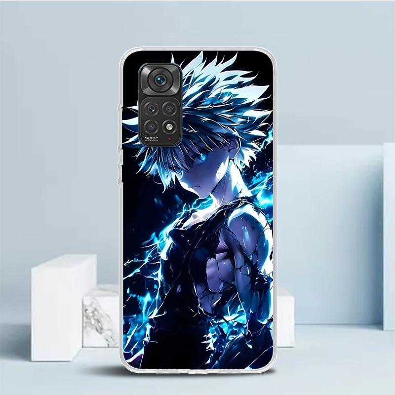 

Чехол Huner X-Hunters Killua Soft Cover для телефона Xiaomi Redmi Note 15 14 13 12 Pro Plus 14S 11S 11T 11E 10S 10 4G с узором Samsung S22