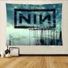 NNine IInch Nails Cool Tapestry Wall Hanging Printed Polyester Tapestry INS Decoration Wall Decor
