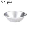 10Pcs Aluminum Alloy Non-stick Egg Tart Mold Cupcake Muffin Cookie Baking Mould