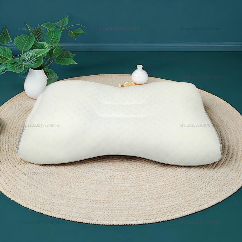 Cervical Orthopedic Neck Pillow for Better Sleep Neck Pain Relief Memory Foam SPA Massage Support Pillow Household Soybean Fiber