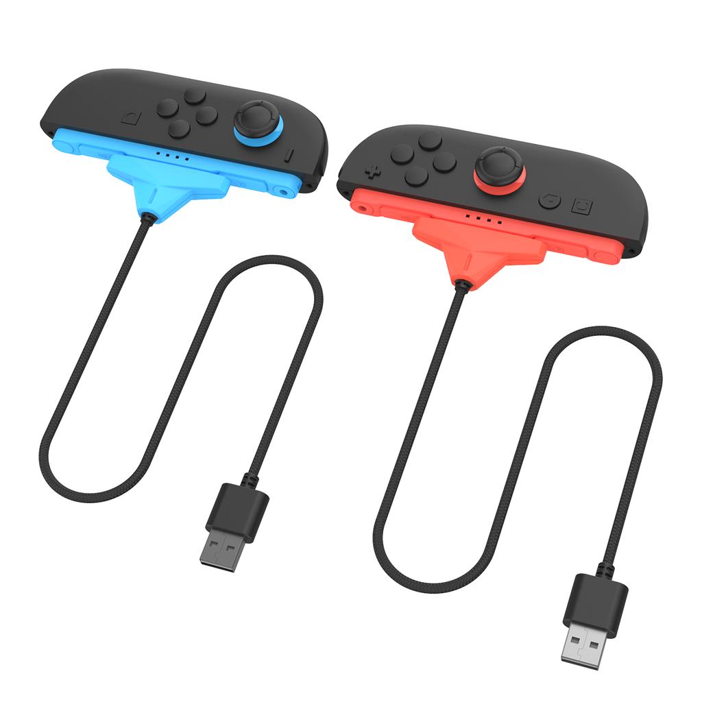 Magnetic Charging Cable for Switch 2 Gamepad, 3m Dual Pack, 5V/200mA, 3.5H Charge, Plug & Play