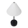 LED Table Lamp Minimalist USB Rechargeable Touch Control Bedside Lamp for Bedroom Study Cafe