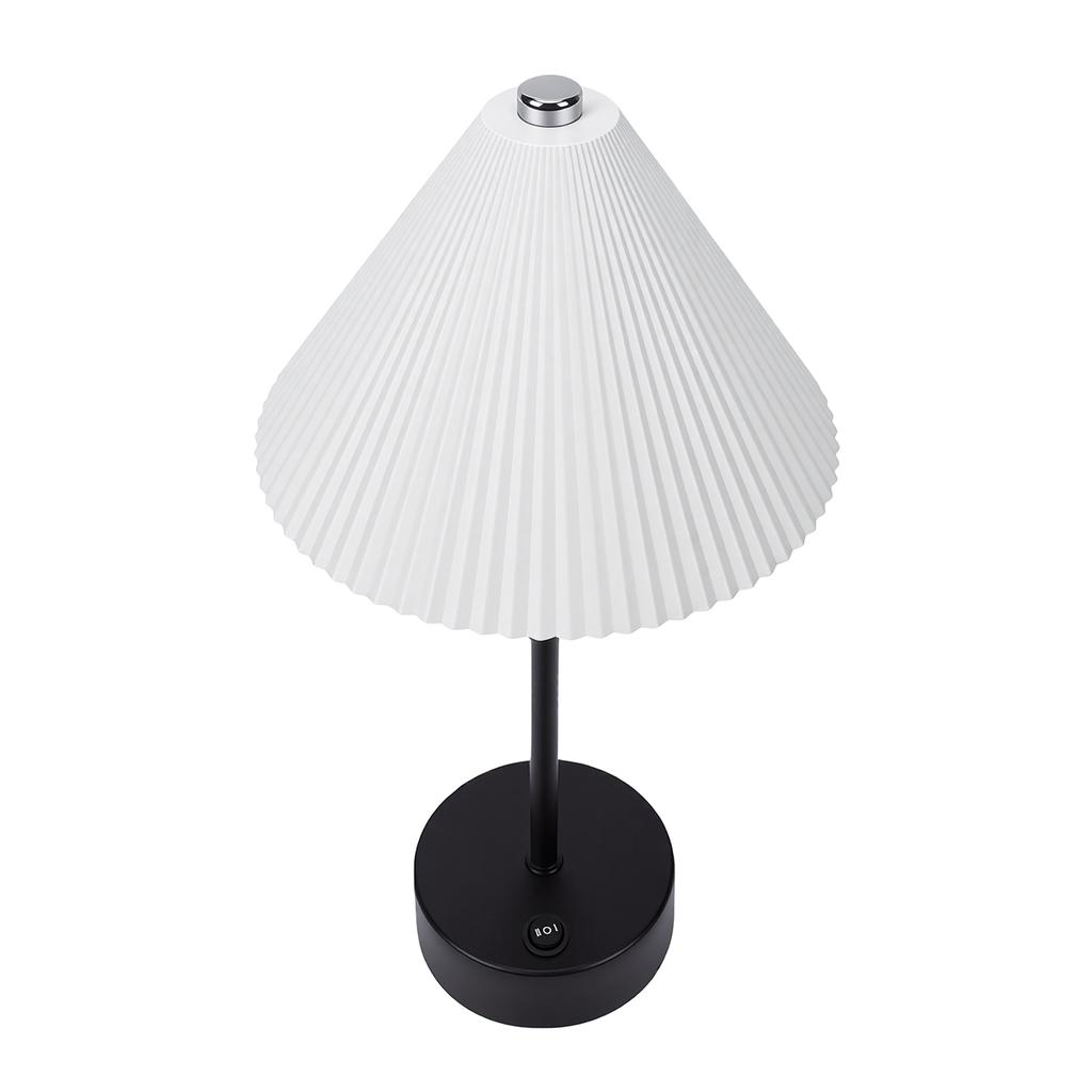 LED Table Lamp Minimalist USB Rechargeable Touch Control Bedside Lamp for Bedroom Study Cafe