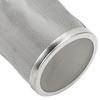Cold Brew Coffee Filter Stainless Steel Reusable Wide Mouth Mesh Cylindrical Filter with White Gasket for Tea