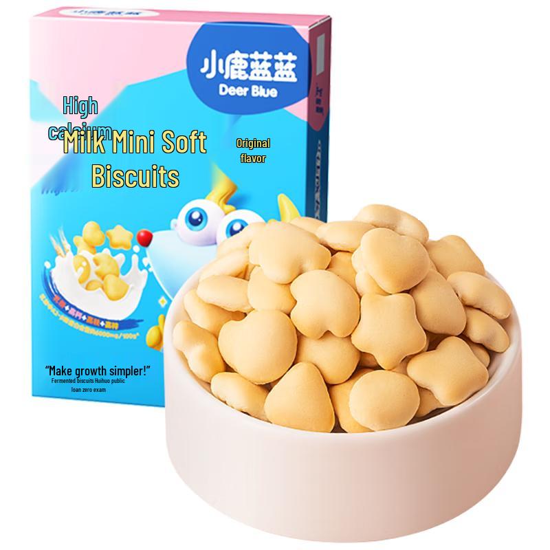 Little Deer Blue Blue Baby & Toddler Snack Biscuits Variety