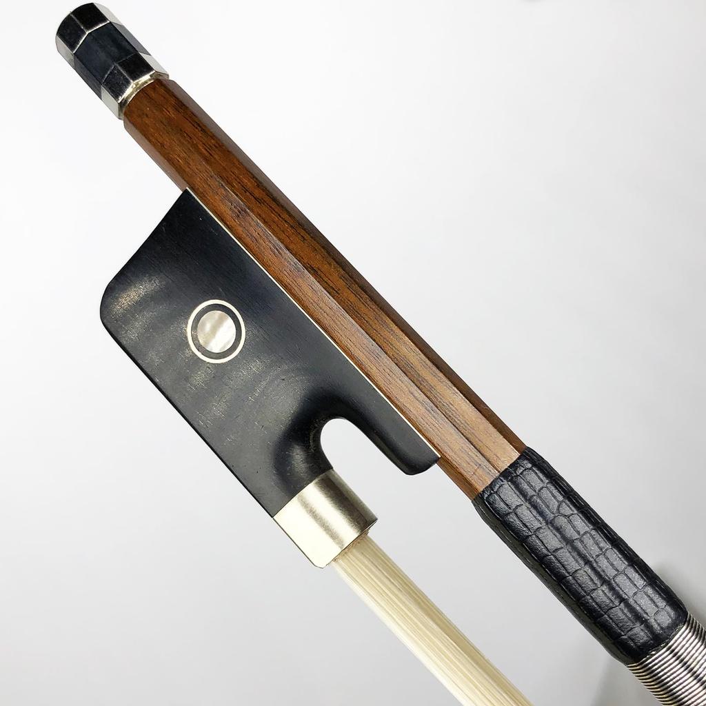 WinsterBow High Quality IPE Wooden Cello Bow Fernambuco Pernambuco Performance (4/4)