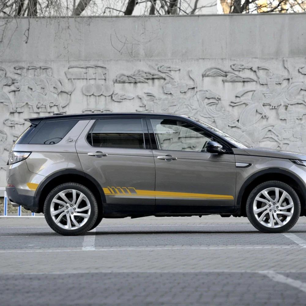 2Pcs Car Stickers For Land Rover Discovery 3 4 2 Freelander 2 1 Evoque Velar Auto Vinyl Film Styling Decals Tuning Accessories