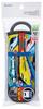 Skater Lunch Box Chopsticks Trio Set for Boys: Chopsticks, Spoon, Fork, 16.5cm, Plarail Design, 26 (TACC2-A)