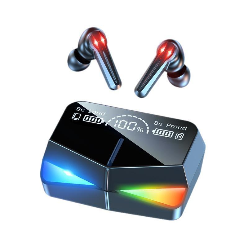 Cross-Border M28 Bluetooth Gaming Headset - Dual Ear 5.3, Competitive X15 for Android & Apple