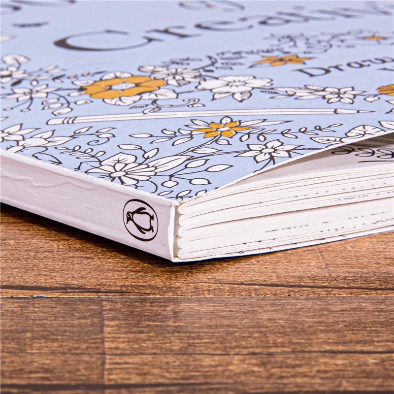 30 Days of Creativity: English Adult Coloring Book for Stress Relief