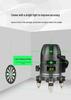 Engineering-Grade Automatic Infrared Laser Level - 2/3/5 Line, Super Strong Outdoor Green Light