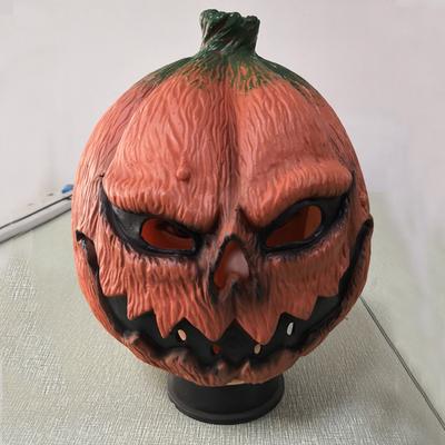 Carnival Halloween New Pumpkin Man Mask Birthday Party, Bar Party, Funny and Scary Face Masks Diy Props
