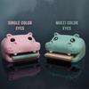 Cute Animal Desk Organizer Sticky Note Holder Hippo Cow Frog Desktop Storage Box Office Supplies Tabletop Decor Pen Holder