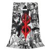 Japan Anime Berserk Schwertkämpfer Manga Guts Decken Atmungsaktive Flanell Überwurfdecke für Sofa Bettwäsche Reise Decken Tagesdecke