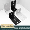 90° L-Shaped Bracket: Cabinet Shelf Support & Reinforcement Hardware