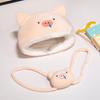 Capybara Plush Backpack & Cute Doll Hat - Small/Medium Sizes