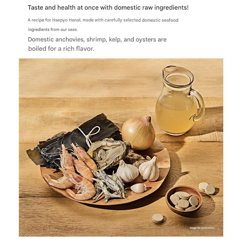 Haepyo Han-Rezept Suppenbrühe 140g (35 Tabletten)/Münzbrühe