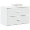 VidaXL Cabinet with 2 Drawers White 60x31x40 Cm Engineered Wood, Storage Cabinet, Sideboard, Buffet Cabinet, Cabinet 858821