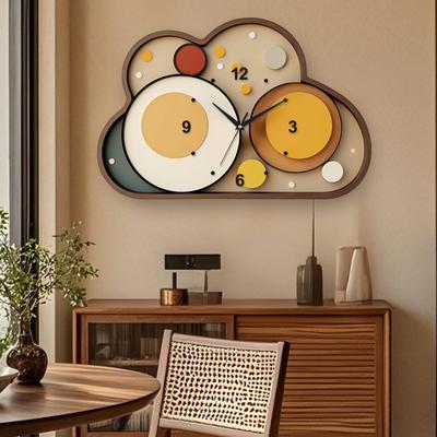 New Clock Wall Clock Living Room Modern Simple Creative Fashion Home Clock Wall Hanging Abstract Art Clock