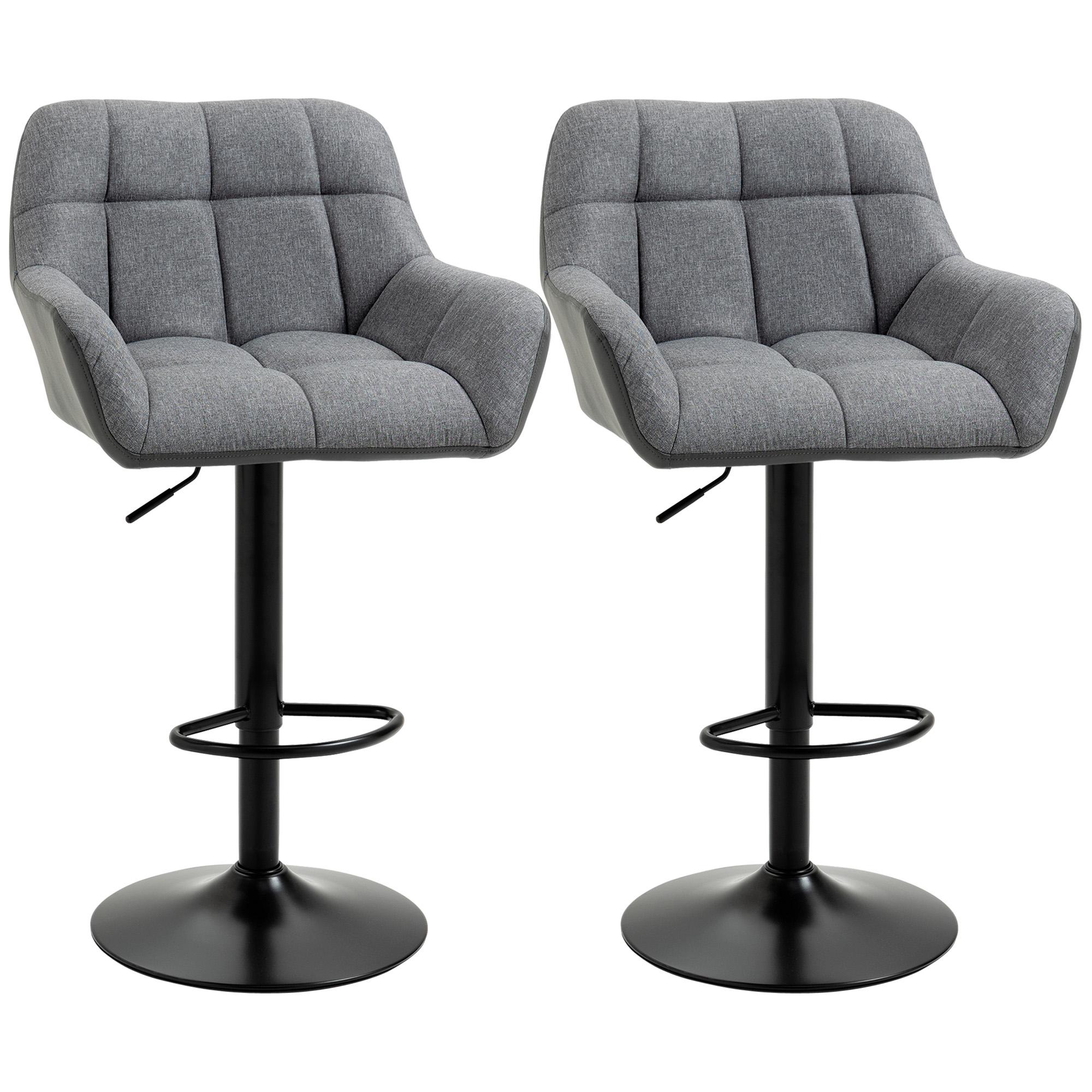 Bar Stool Set of 2, Retro
